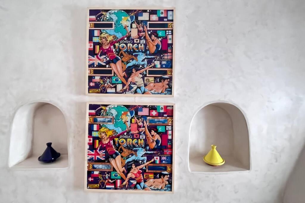 Stella 1 - Joli Appartement En Medina Avec Cheminee Essaouira Bagian luar foto