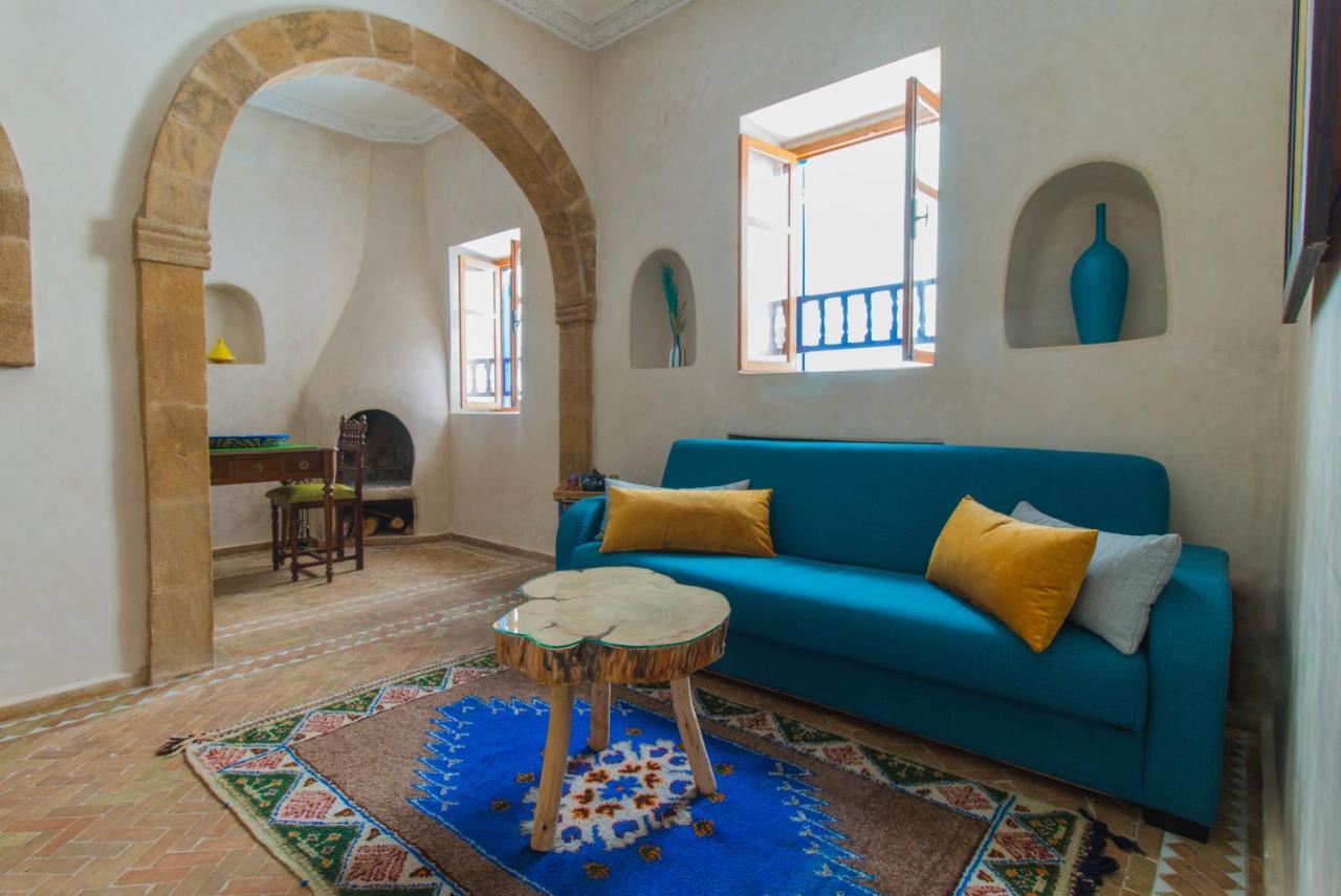 Stella 1 - Joli Appartement En Medina Avec Cheminee Essaouira Bagian luar foto