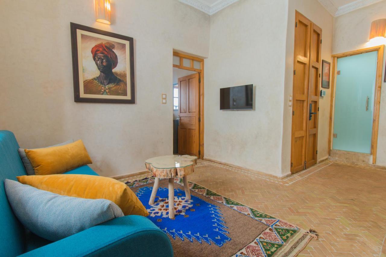 Stella 1 - Joli Appartement En Medina Avec Cheminee Essaouira Bagian luar foto