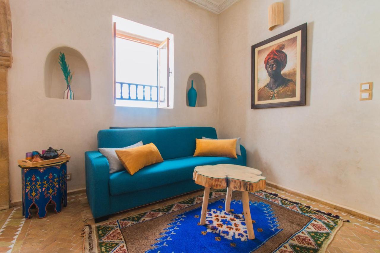 Stella 1 - Joli Appartement En Medina Avec Cheminee Essaouira Bagian luar foto